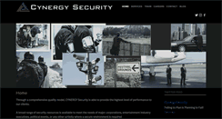 Desktop Screenshot of cynergysecurity.com